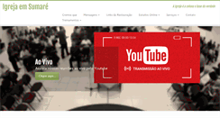 Desktop Screenshot of igrejaemsumare.com.br