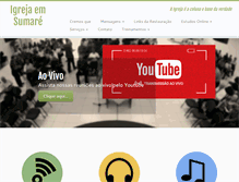 Tablet Screenshot of igrejaemsumare.com.br